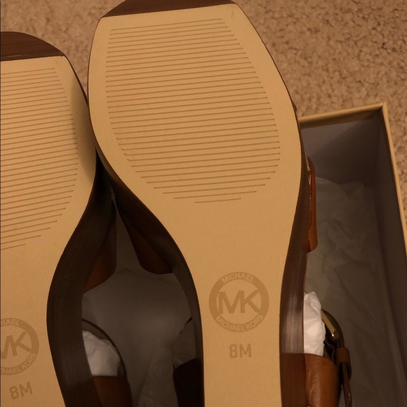 MK Peggy Wedge Sandals Woman’s size 8M - Picture 4 of 8